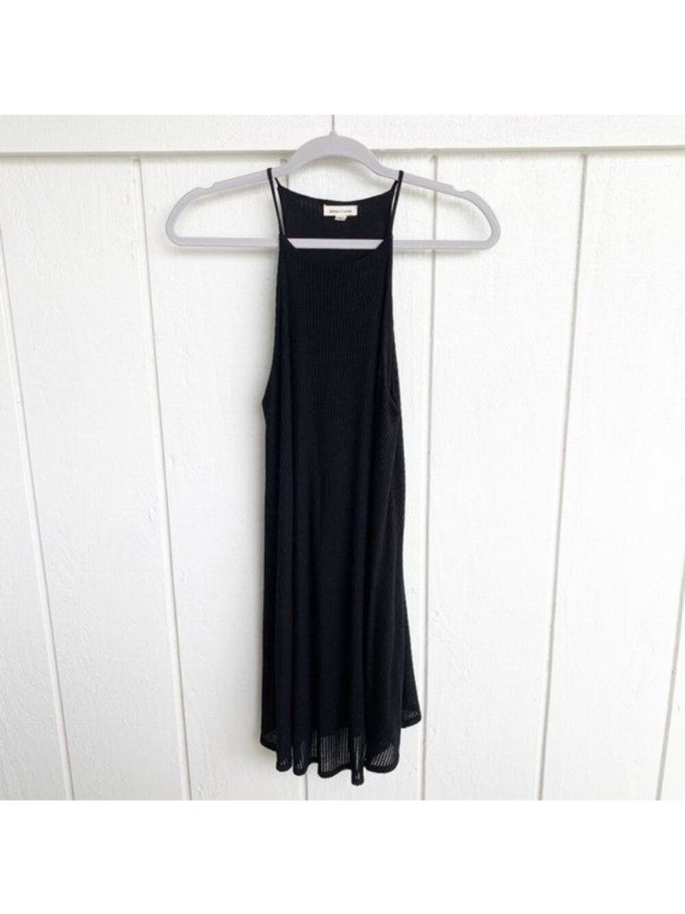 Urban Outfitters Silence + Noise Black High Neck Mini Dress Women's Small S